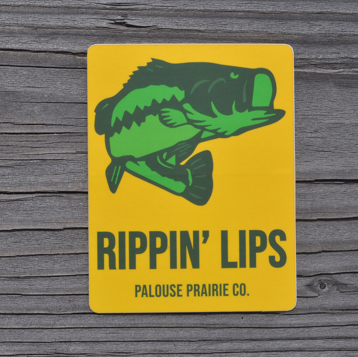 Rippin' Lips Sticker – Palouse Prairie Co