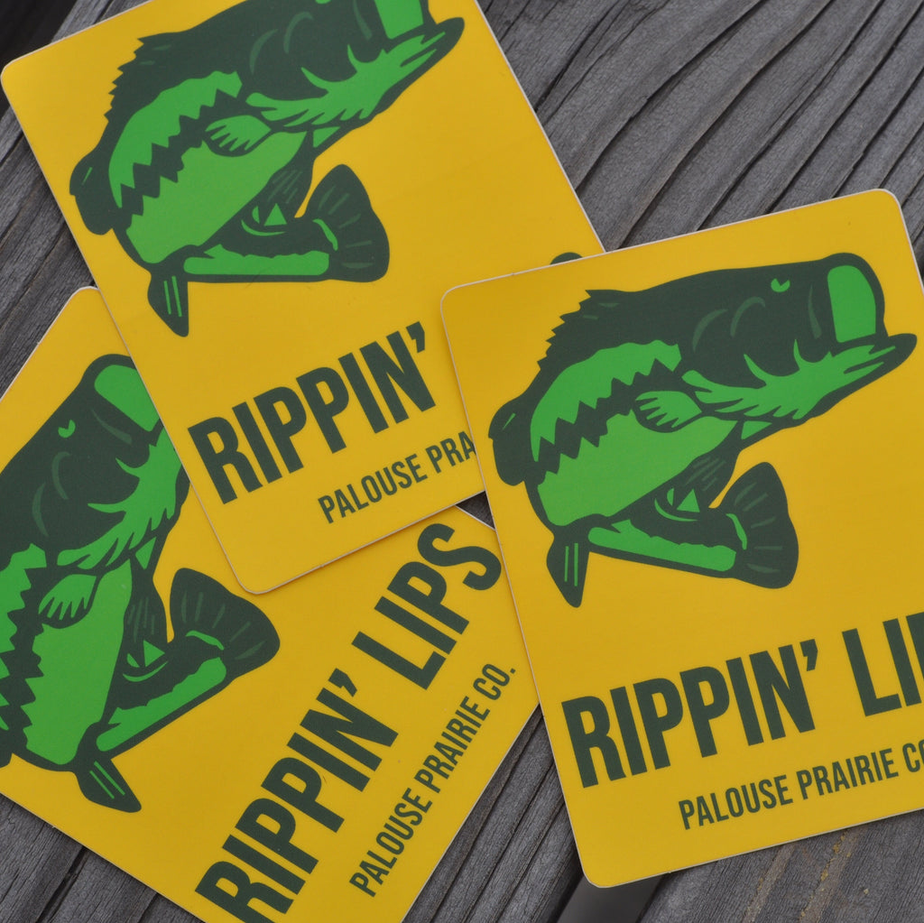 Rippin' Lips Sticker – Palouse Prairie Co