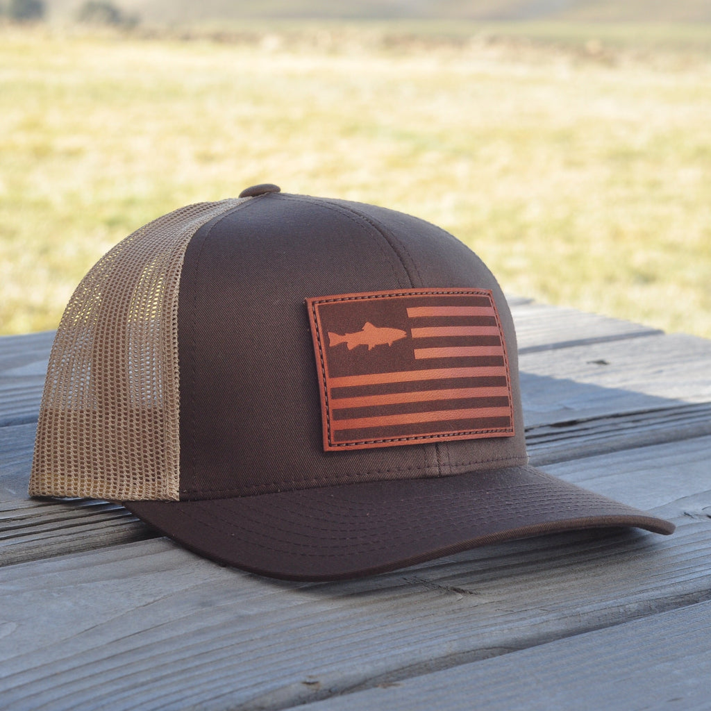 Bass Fishing Hat, Hat , Cap, Leather Engraved, Leather Patch Hat, Fishing  Hat, Ripping Lips Hat -  Canada
